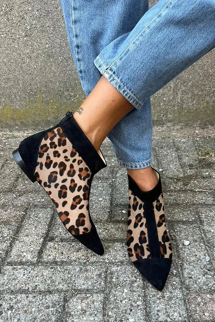 Aviana™ | Chic Leopard Print Boots