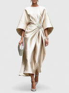 Caryzmah | Elegant Sleeve Long Dress
