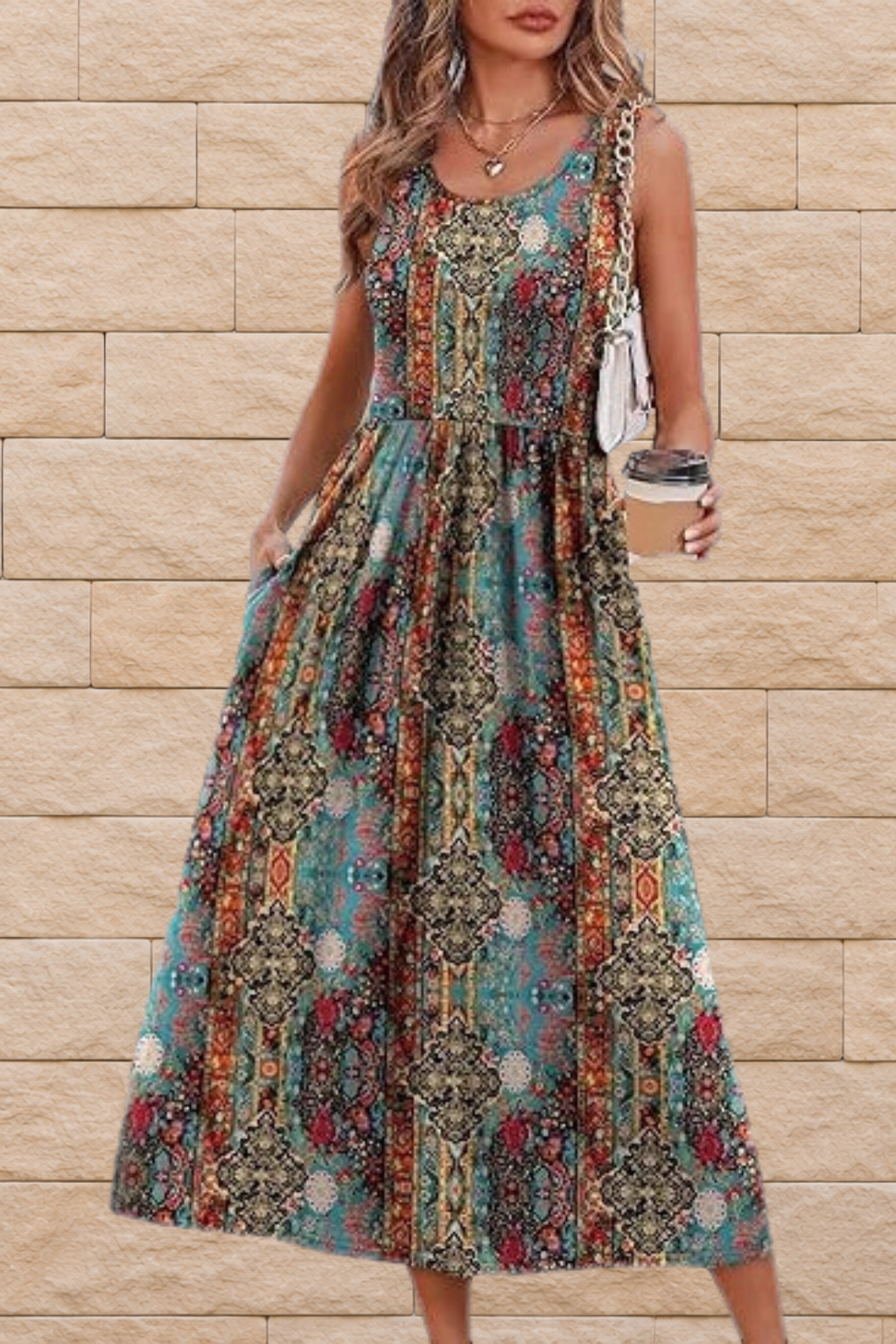 Harlina™ | Sleeveless Summer Dress