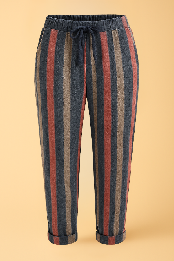 Emma | Cotton-Linen Trousers