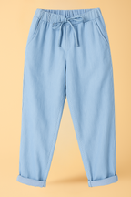 Emma | Cotton-Linen Trousers
