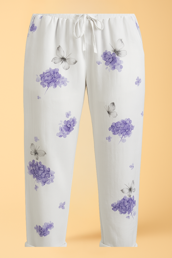 Emma | Cotton-Linen Trousers