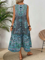 Harlena™ | Bohemian Midi Dress