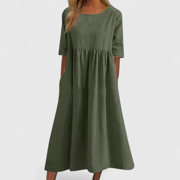 Elanora™ | Graceful Midi Dress