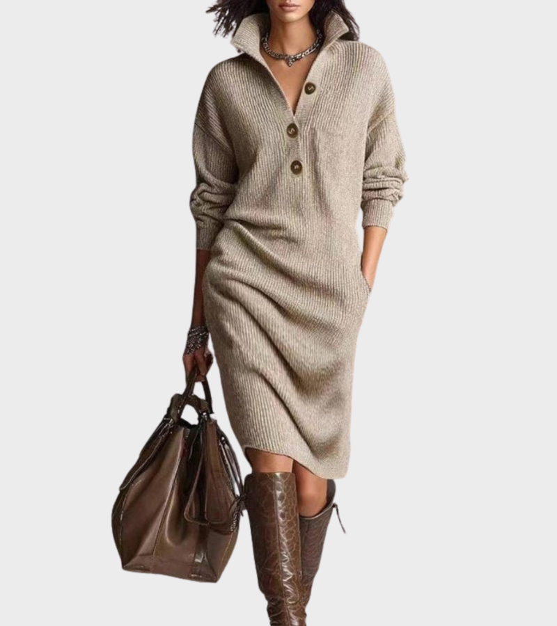 Zara™ Cozy Elegant Knit Dress