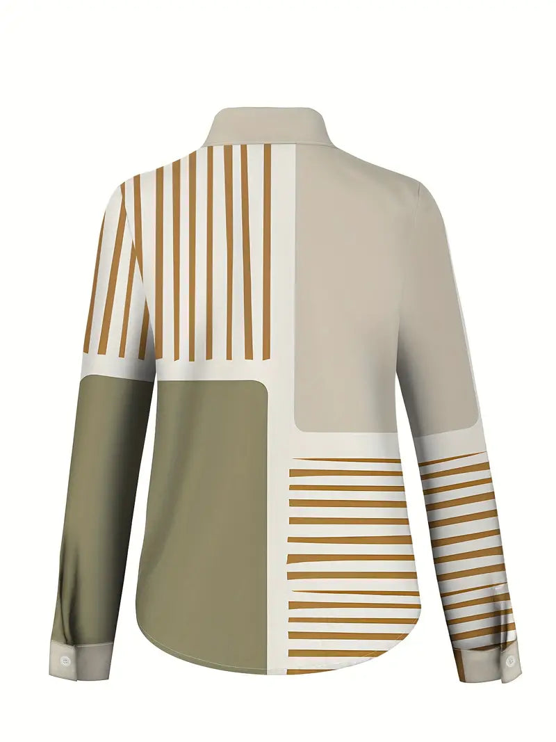 Ceravine™ Geometric Blouse