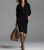 Zara™ Cozy Elegant Knit Dress