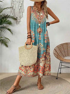 Harlena™ | Bohemian Midi Dress