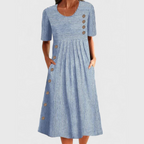 Willow™ | Striped Midi Day Dress
