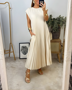 Callista™ | Elegant Pleated Dress
