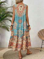 Harlena™ | Bohemian Midi Dress