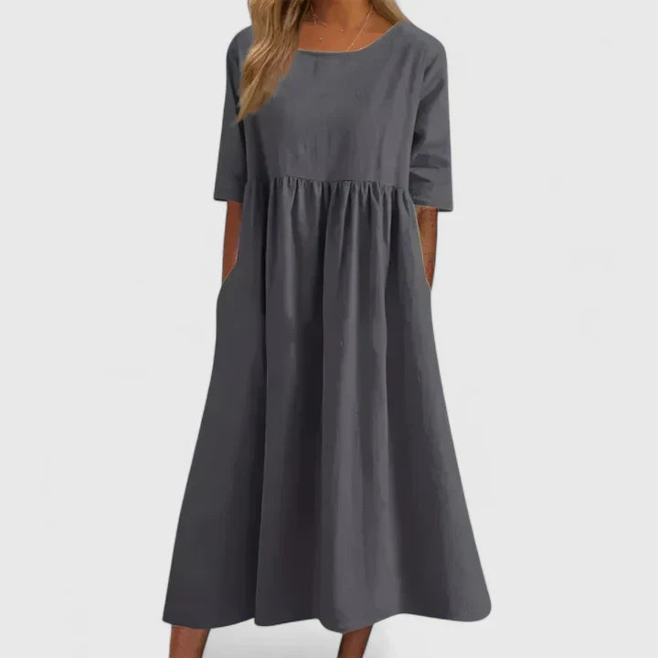 Elanora™ | Graceful Midi Dress