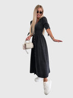 Sophia™ | Elegant Denim Dress