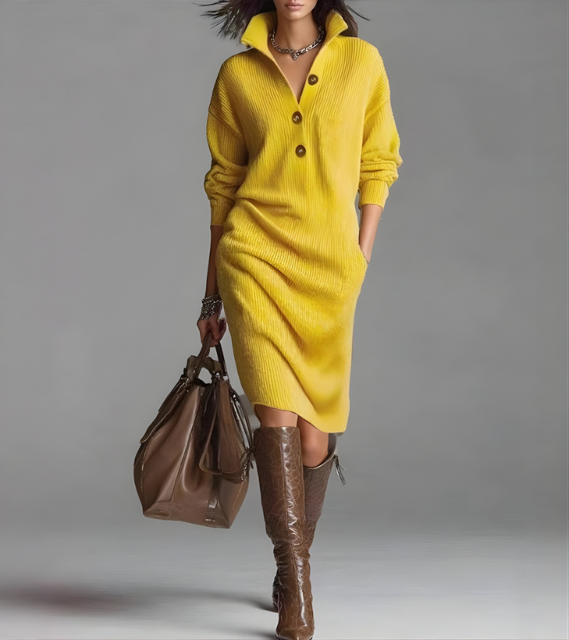 Zara™ Cozy Elegant Knit Dress