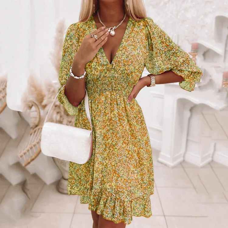 Harlor™ | Floral Mini Dress