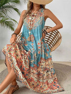Harlena™ | Bohemian Midi Dress