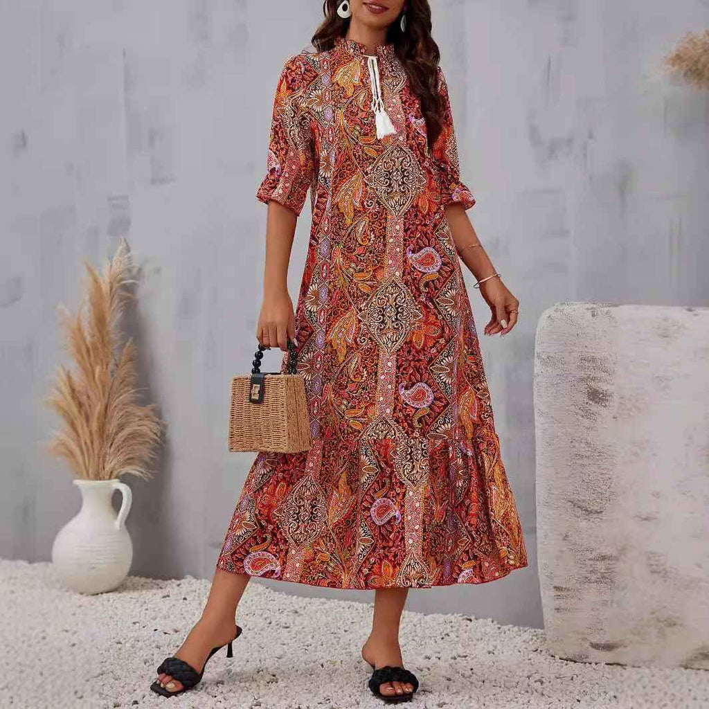 Harvienne™ | Elegant Midi Dress
