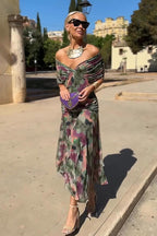 Isla™ | Flowing V-Neck Maxi Dress