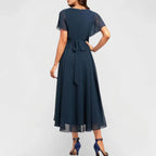 Clara | V-Neck A-Line Dress