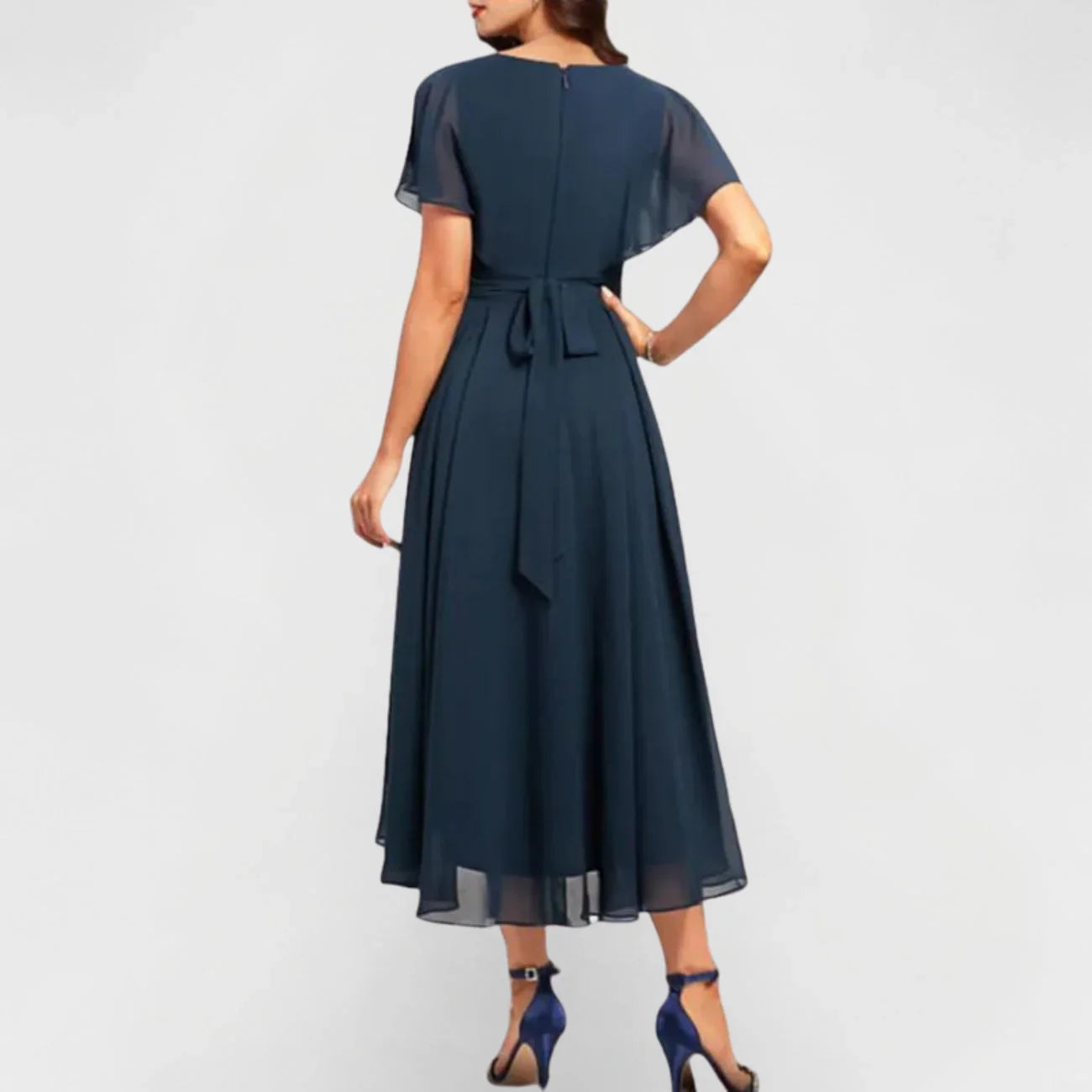 Clara | V-Neck A-Line Dress