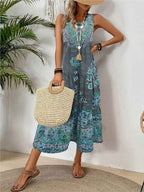 Harlena™ | Bohemian Midi Dress