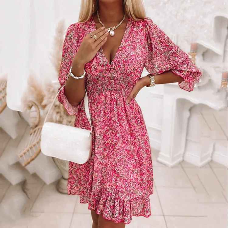 Harlor™ | Floral Mini Dress