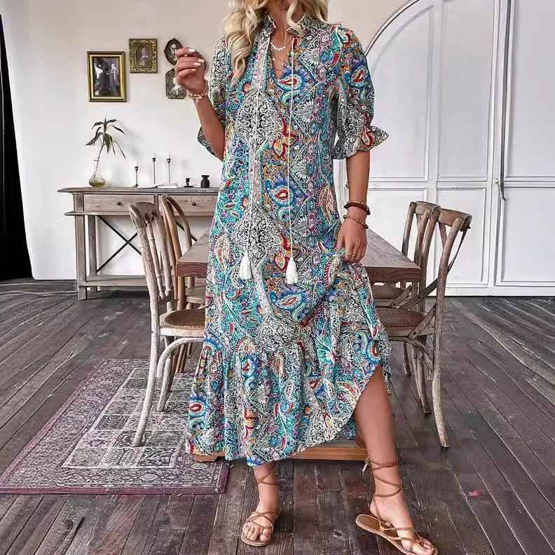 Harvienne™ | Elegant Midi Dress