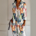 Maribel™ | Animal Blouse