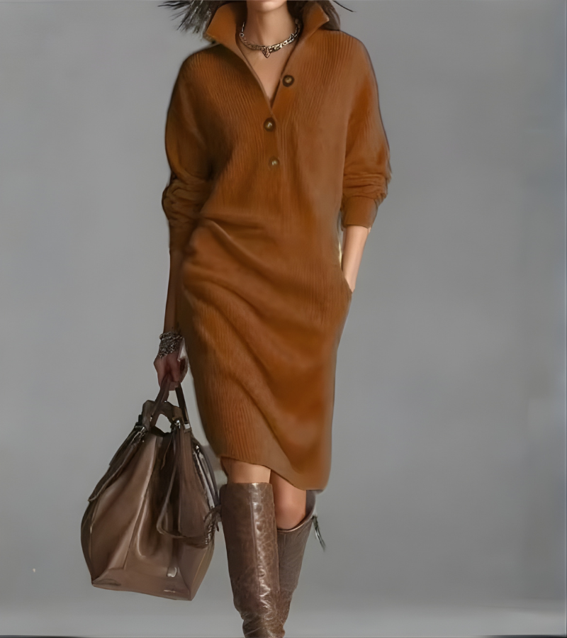 Zara™ Cozy Elegant Knit Dress
