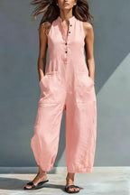 Cheryl | Elegant Linen Jumpsuit