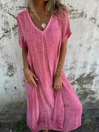 Neva™ Breathable V-neck Dress