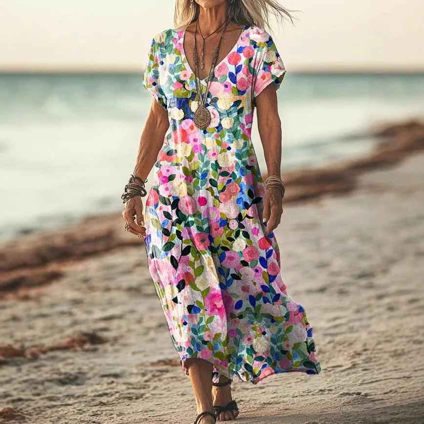 Harlowyn™ | Bohemian Maxi Dress