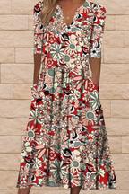 Harleigh™ | V-Neck Dress