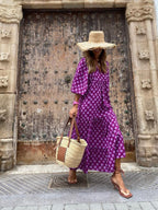 Luna Bohemian-Style Maxi Dress