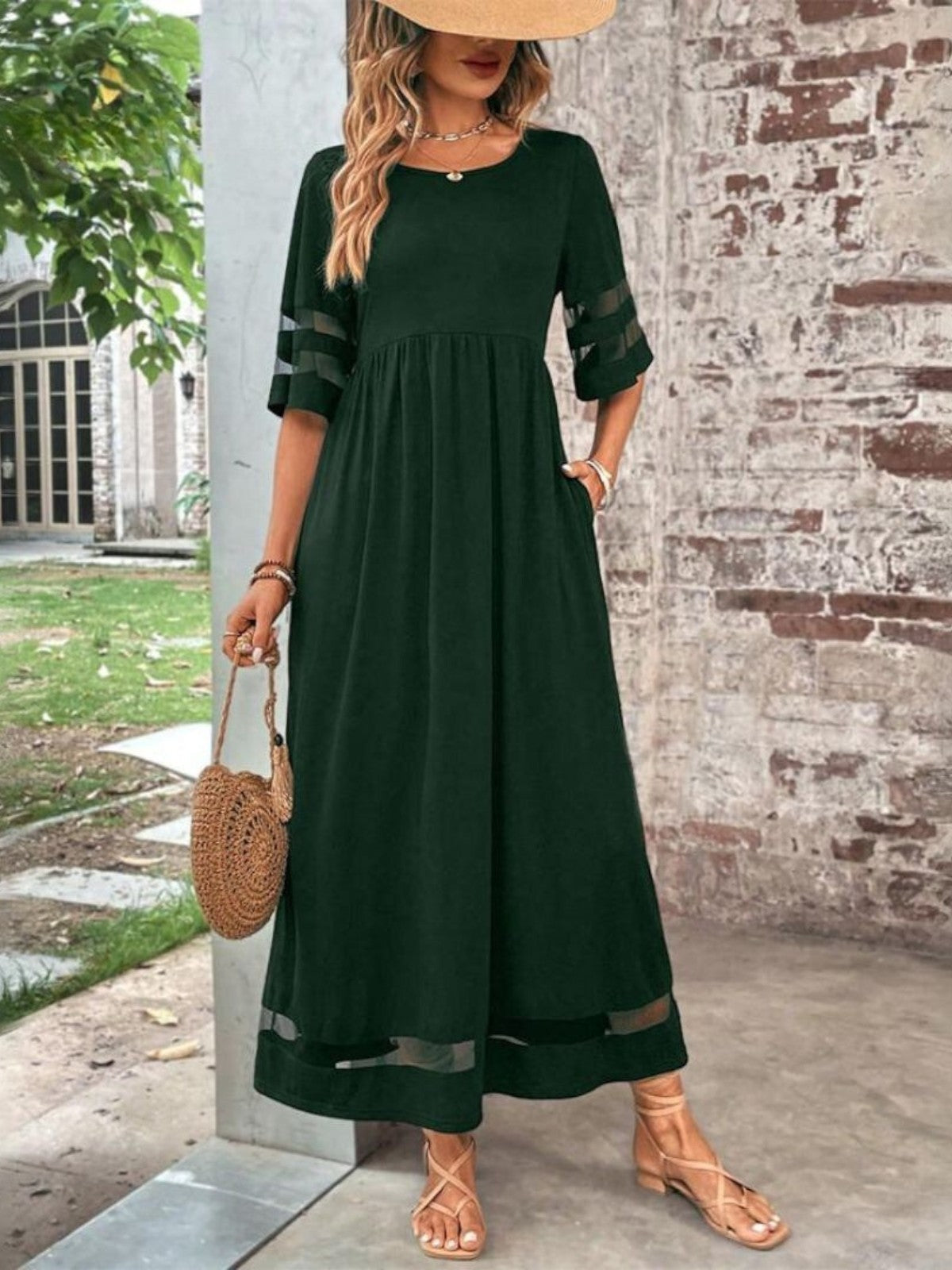 Esme - Chic Tummy Flattering Coverage Dress