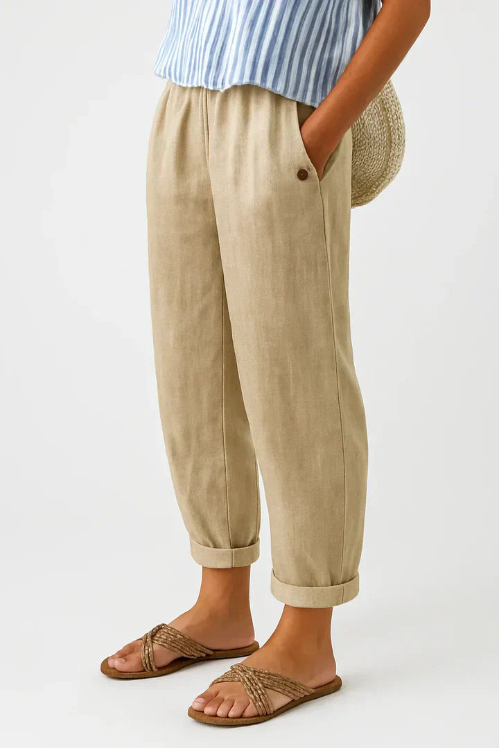 Livia™ Timeless Linen Trousers