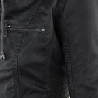 Olive™ - Waterproof Women's Leather Jacket with Hood