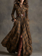 Evelyn | Classic Elegant Shirt Dress