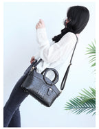 Frances - Classic Heritage Leather Shoulder Bag