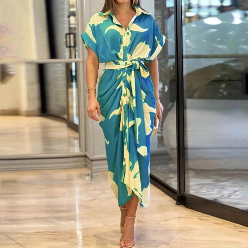Amalia | Luxury Wikkel Maxi Dress