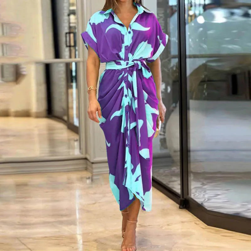Amalia | Luxury Wikkel Maxi Dress