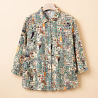 Harvella™ | Artistic Pattern Blouse