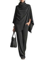 Seraphine | Elegant Drape Two-Piece Set