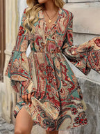 Harla™ | Elegant V-Neck Dress