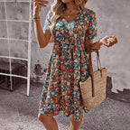 Lynora | Elegant Floral Summer Dress