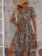 Lynora | Elegant Floral Summer Dress