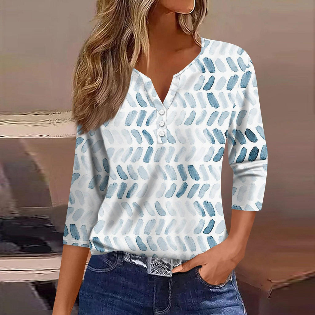 Harmina™ | Elegant Pattern Blouse