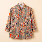 Harvella™ | Artistic Pattern Blouse