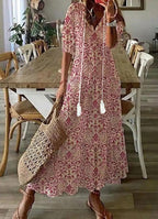 Amalia | Boho Vintage Summer Maxi Dress