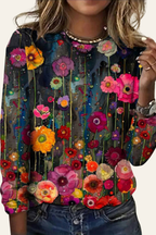ROSIE | VINTAGE FLORAL PRINT T-SHIRT